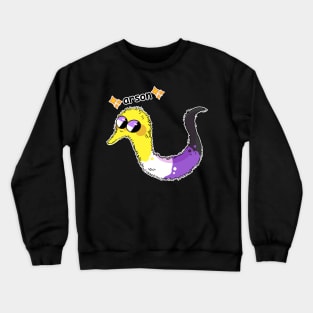 politically charged arson- Nonbinary Variant Crewneck Sweatshirt